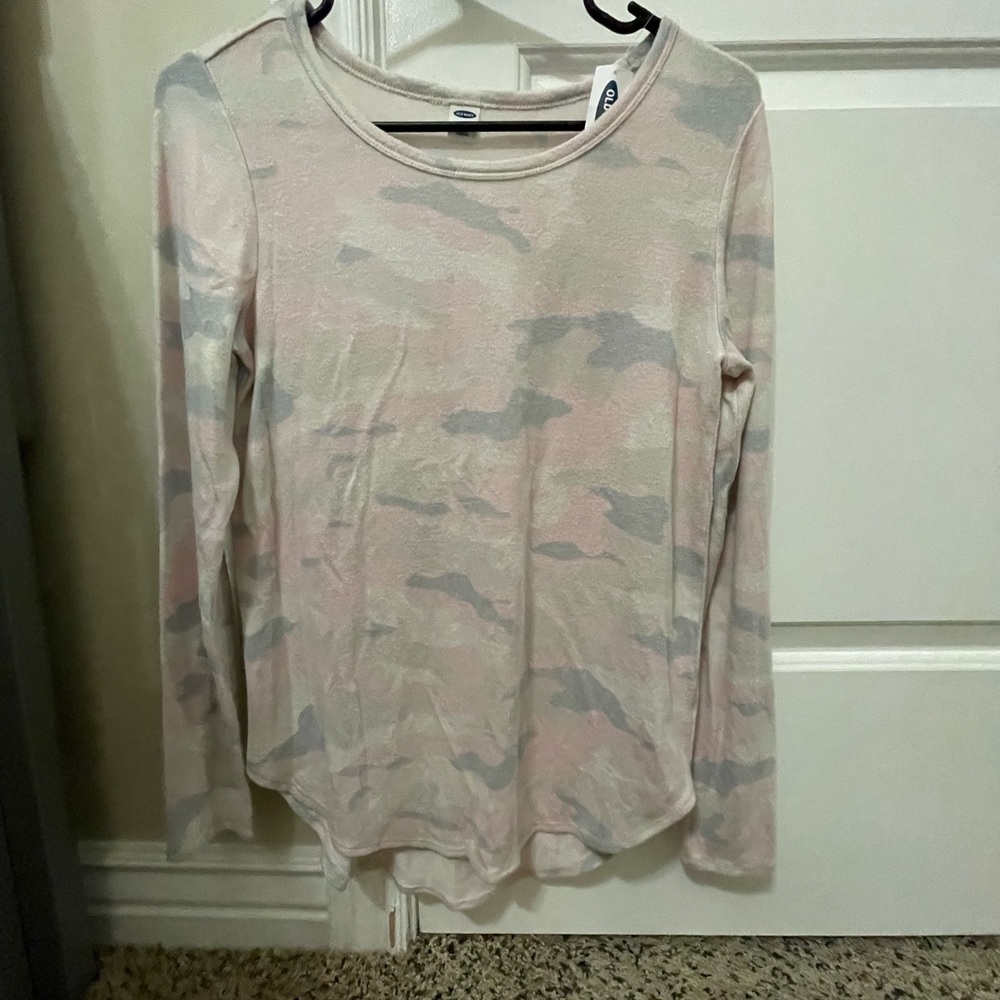 Pink camo shirt